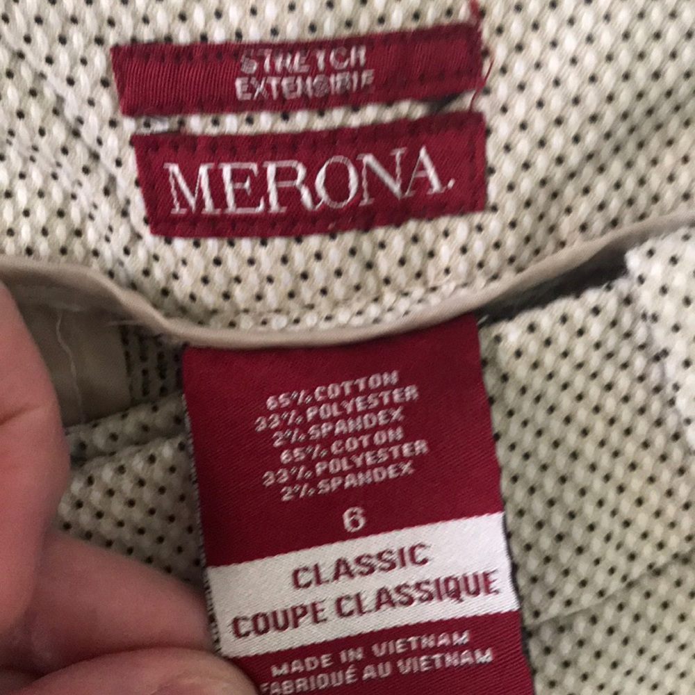 MeRona size 6 short beautiful dress pants